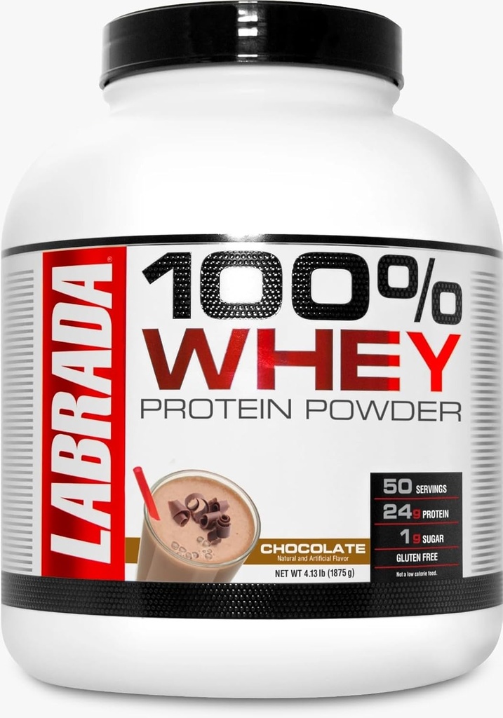 דיאטת Labrada 100% Whey חלבון שוקולד 4.13 פאונד