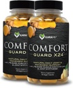 KarMD Comfort Guard X24 | Joint & Movement Support Supplement | Turmeric Curcumin, Boswellia & הג'ינג'ר | Ease Pain Discomfort & Joint Stiffness | Non-GMO, Gluten Free & Friendly (2 Pack)