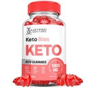 Justified Laboratories Keto Bites Keto ACV חניכיים מתקדמות פורמולה 1000MG Keto Bites Keto חניכיים Apple Cider Vinegar פורמולה עם אבקת מיץ Pomegranate B12 טבעוני non GMO 60mys
