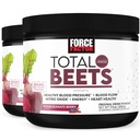 כוח גורם מוחלט Beets לשתות אבקת Superfood עם Nitrates לתמוך Circulation, Nitric Oxide, אנרגיה, אנדורנס וסטמינה, Cardiovascular Heart Health, 60 משרתים, 2Pack