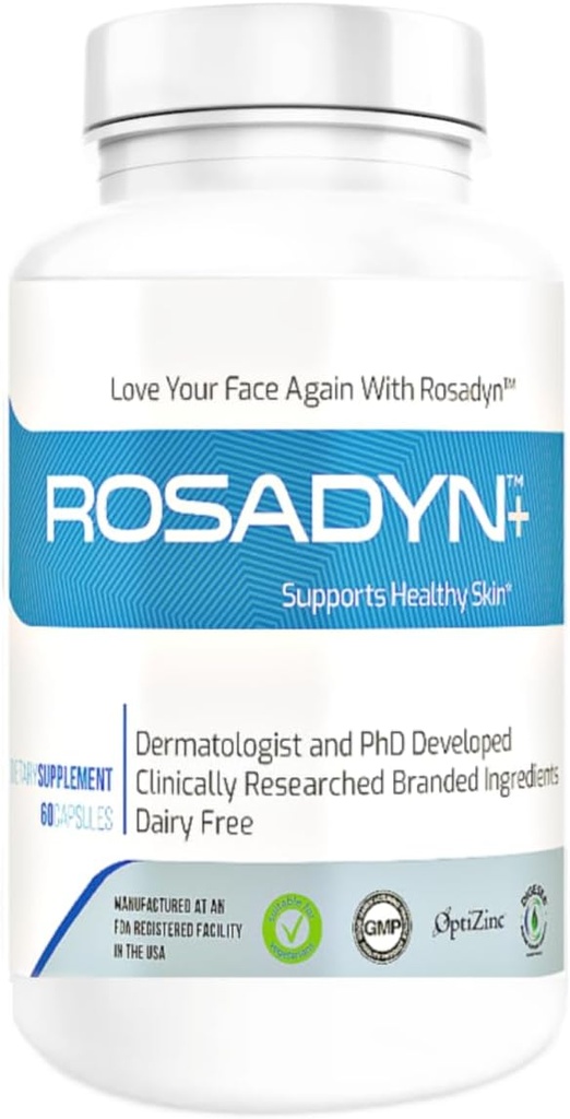 Rosacea Skin Care תוסף for Redness of Face, Eye and Nose