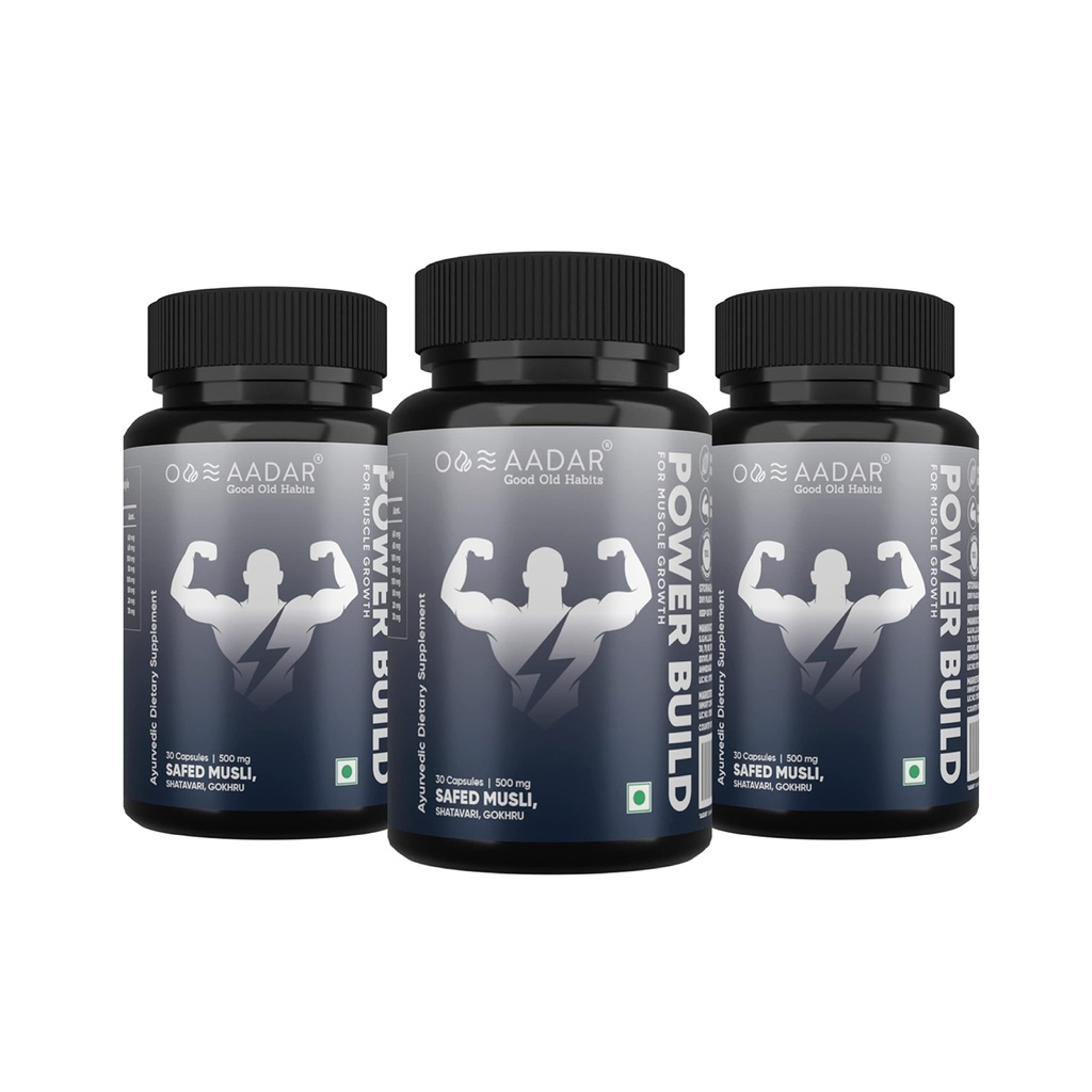 AADAR Power Build | Ayurvedic Real Pain Mass Gainer