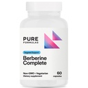 PureFormulas Berberine Complete | Enhanced Absorption Berberine תוספת של 500 מ"ג 60 קפסולות צמחוניות