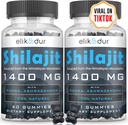 84,000 MG אורגני Shilajit חניכיים עם 85 + מינרלים Trace, Fulvic Acid, Shilajit עבור גברים ונשים, אנרגיה & Immune תמיכה, גבוה עוצמה זהב כיתה, סוכר חינם, טבעוני 100% טבעי 120 חניכיים טבעי 120