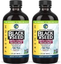 Herbs Premium Black Seed Oil - Gluten Free, non GMO, Cold Pressed Nigella Sativa Aids in Digestive Health, Immune Support, Brain Function - 8 Fl Oz (Pack of 2)