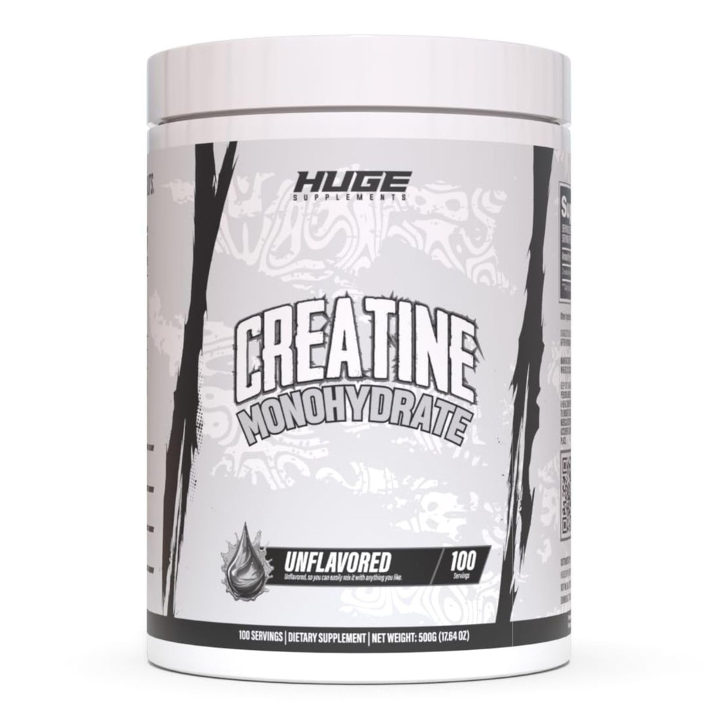 Pure Micronized Creatine Monohydrate אבקת - צד שלישי נבדק, 500 גרמים, Micronized for Optimal Absorption, קלינית Dosed, no Additives, Unflavored & Easy to Mixs (100 משרתים)