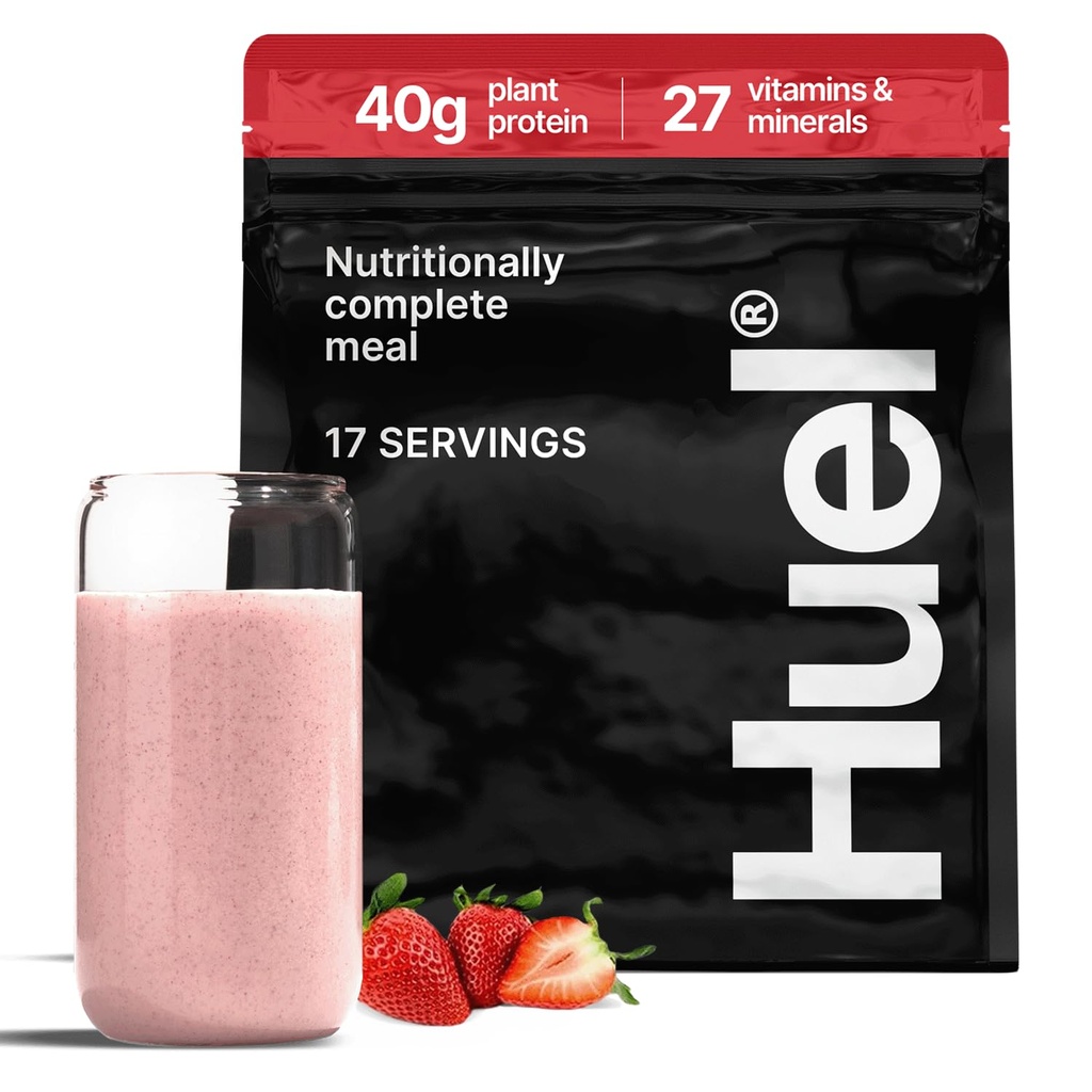 Huel Black Edition | Strawberry Shortcake 40g Vegan אבקת חלבון