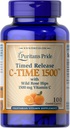 ויטמין הגאווה של Puritan C 1500 מ"ג עם Rose HIPS Caplets, 100 Count