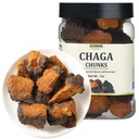 Premium Chaga Mushroom Chunks 7 Oz/199g, נבחר Natural Chaga Mushroom Tea,100% Wild Harvested.