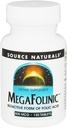 מקור טבעי MegaFolinic 800mcg Bioactive Folic Acid, Brain & Cell Health - 120 טבליות