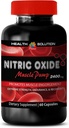 כאבי שרירים pre Workout - Nitric Oxide 2400 מ"ג משאבת שרירים, כוח קיצוני - Nitric Oxide תוספת טבעית, Nitric Oxide גלולות עבור גברים, Nitric Oxide Booster עבור גברים, Nitric Oxide, 1B 60 קפסולות