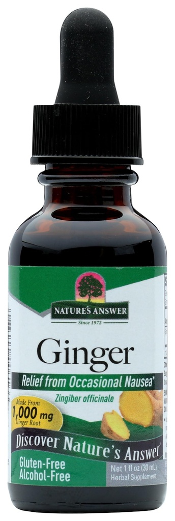 מקור: Nature's answer Alcohol-Free Grass, 1-Fluid Ounce | Inflammatory Support