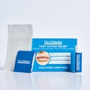 Hydrocolloid & Alum סטון קר Sore Care Pack הוא טיפול ראשון מסוגו, מהפכני שלושה חלקים טיפול, שילוב hydrocolloid Patches, Alum סטון, & Lip Balm כדי Soothe הקר שלך Sore