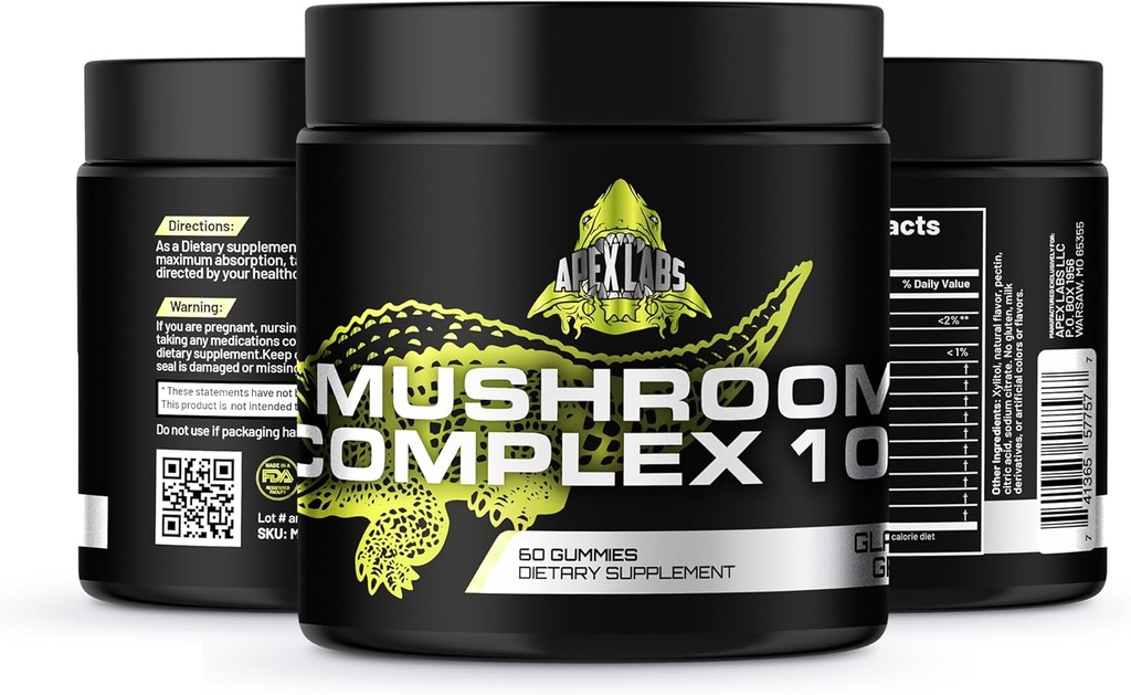 Mushroom Gummies 10in-1 Mushroom Band