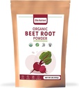 אבקת שורש אורגני Beet, non-GMO, Gluten Free, טבעוני Superfood, Nitric Oxide Booster, להגדיל את ביצועי תרגיל סטטי ושיפור (16 oz).