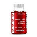 Vitamatic Apple Cider Vinegarmies - 1000 מ"ג לכל משרת - 60 מ"ג טבעונים - ACV חניכיים עבור Detox, ירידה במשקל, אנרגיה Boost, Digest & Gut Health