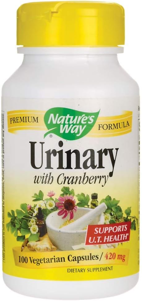 Nature's Way Urinary with Cranberry - 450 מ"ג - 100 קפסולות