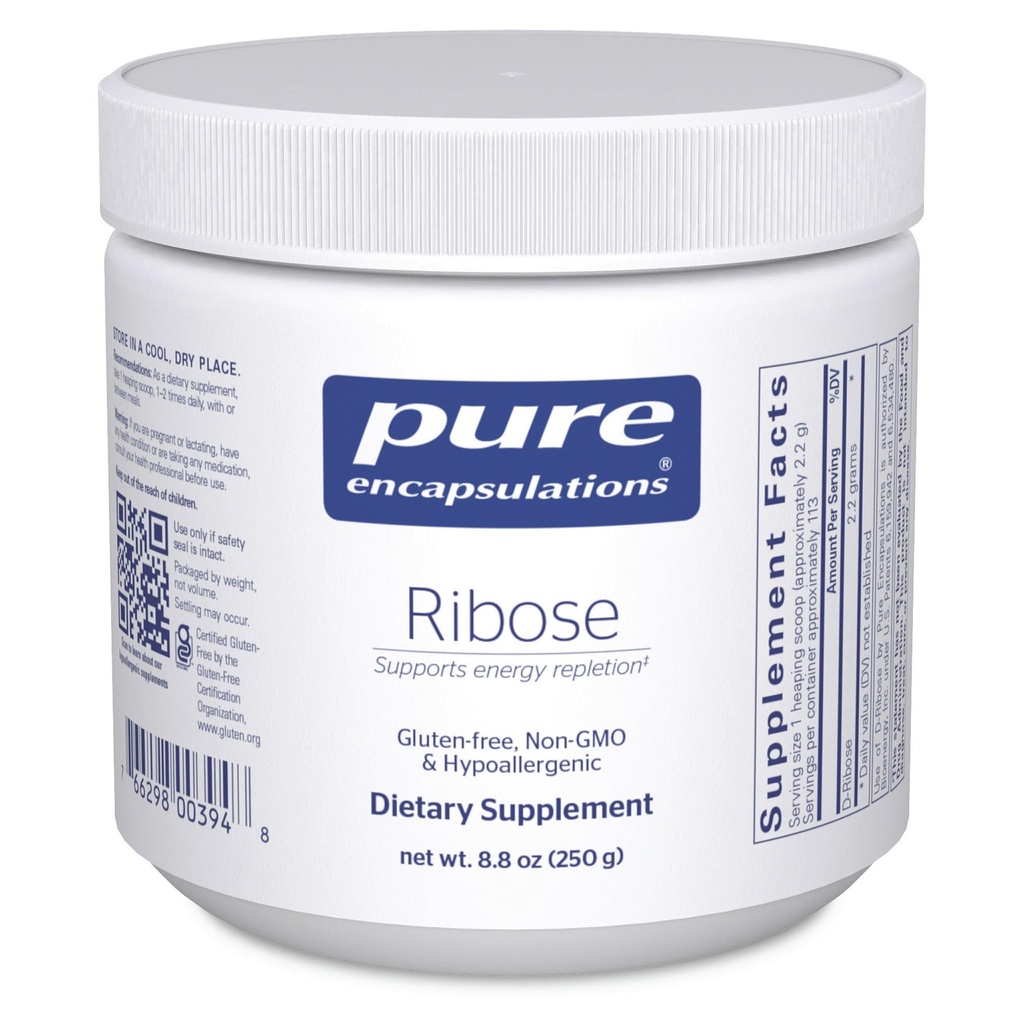 Encapsulations Ribose | Hypoallergenic תוסף עם חידוש אנרגיה מהירה עבור פעילות Intense