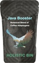 Holistic Bin Organic Mushroom קפה Java Booster - Mountain Eagle | Fitogen Coffee הוסף עם אבקת Chaga Mushroom, אבקת Shilajit ו Cacao Nibs | Memory and Focuss for Adults