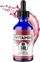 FWS נוזל B12 Drops ויטמין B12 תוסף 5000 mcg sublingual Methyhydrobalamin אורגני non-GMO טבעוני גבוה Absorption Methyl B12 מתאים תמיכה ייצור אנרגיה מוגברת