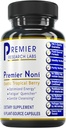 Premier Research Labs Premier Noni - אורגני Noni קפסולות, Noni פירות אבקת גלולות, Noni לחלץ תוספת לבריאות Gut, אנרגיה & Immune בריאות תמיכה - 60 קפסולות צמחוניות