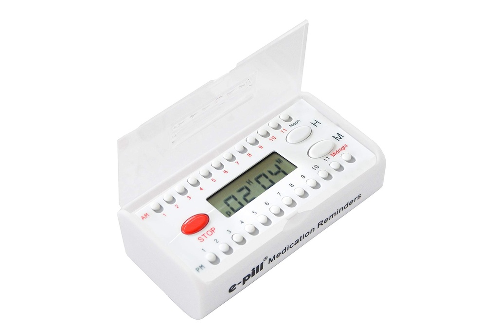 E-Pill 6 אזעקה Pocket Timer - גלולה, ויטמין ותרופות מזכירות - קל לשמוע ולהגדיר