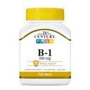 21st Century B-1 Tablet, 100 Mg, 110 Count