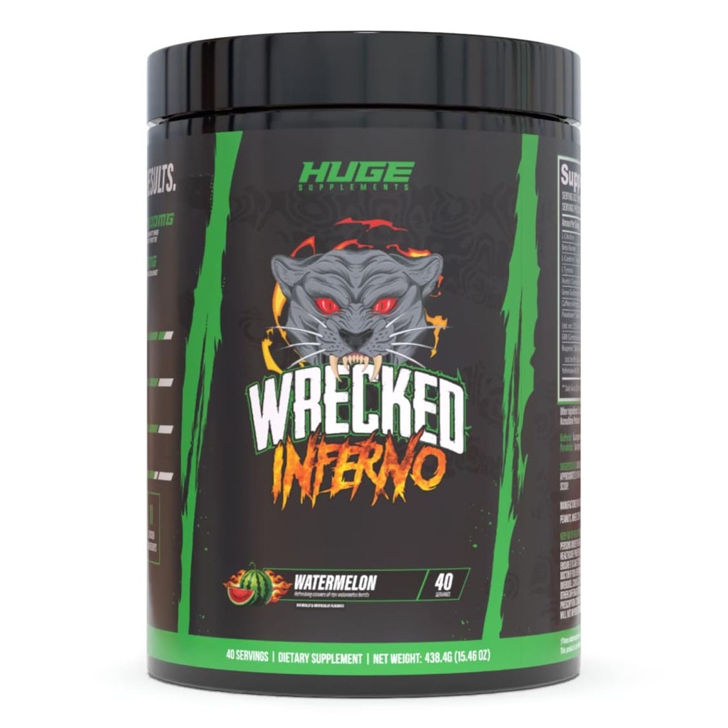 Inferno - Thermogenic Pre Workout for Men & Women, להגביר את האנרגיה, Boost Thermogenesis & Metabolism, לשפר את ביצועי התרגיל - מכיל L-Citrulline, L-Carnitine, Beta-Alanine & More