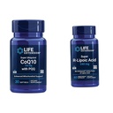 Life Extension Super Ubiquinol CoQ10 עם PQQQ, CoQ10, PQQQQ, shilajit, Heart Health & Super R-Lipoic Acid - Longevity for Oxidative Stress Defense