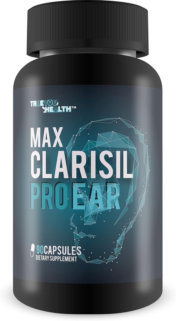 Max Clarisil Pro אוזניים - שמיעה אובדן ואוזן טבעת תמיכה - פורמולה מבוססת Turmeric טבעית לתמיכה מופחתת Swelling & שיפור בריאות האוזן - Max Clarisil Pro שמיעה תוספת אובדן שמיעה