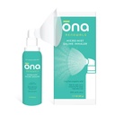 ONA התחדשות Saline Micro-Mist Nasal Inhaler, סיוע לקהילה למבוגרים, קר ושפעת, אלרגיה, Sinus Relief, Unscented, 1.7oz
