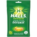 HALLS Defense Assorted Citrus ויטמין C Drops, תוסף תזונתי טיפות, 30 טיפות
