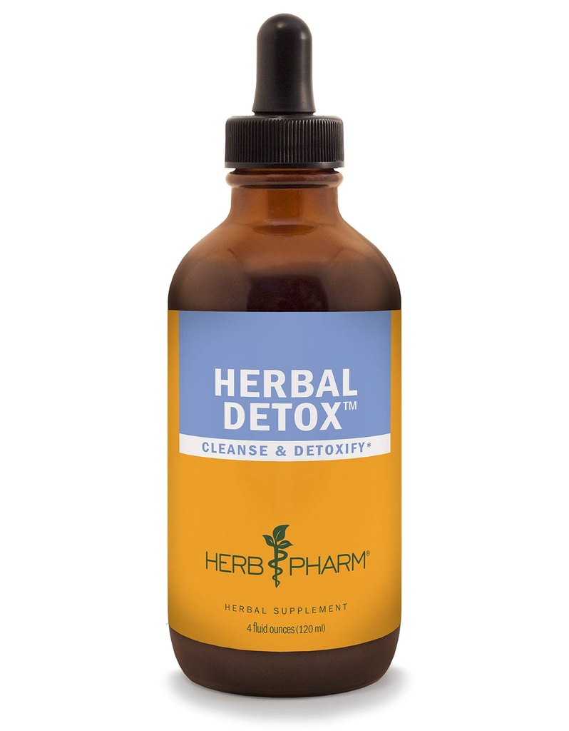 Herb Pharm נוזל Herbal Detox פורמולה לניקוי ו Detoxification - 4 Ounce