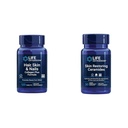 Life Extended Hair, Skin & Nails Collagen Plus Formula 120 Count & Skin Reאחסן את Ceramides 30 קפסולות צמחוניות נוזליות