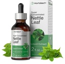 Horbäach Nettle Leaf טיפותs | 2 fl oz | אלכוהול חינם | תוספת צמחונית | Non-GMO, Gluten Free Tincture