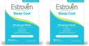 Estroven Sleep Cool for Menopause הקלה, 30 Ct, Sleep Support Supplement with Clinically Proven Ingredients to Relieve Menopause סימפטומים בתוספת Night Sweats & Hot Flash, Drug-Free & Gluten-Free