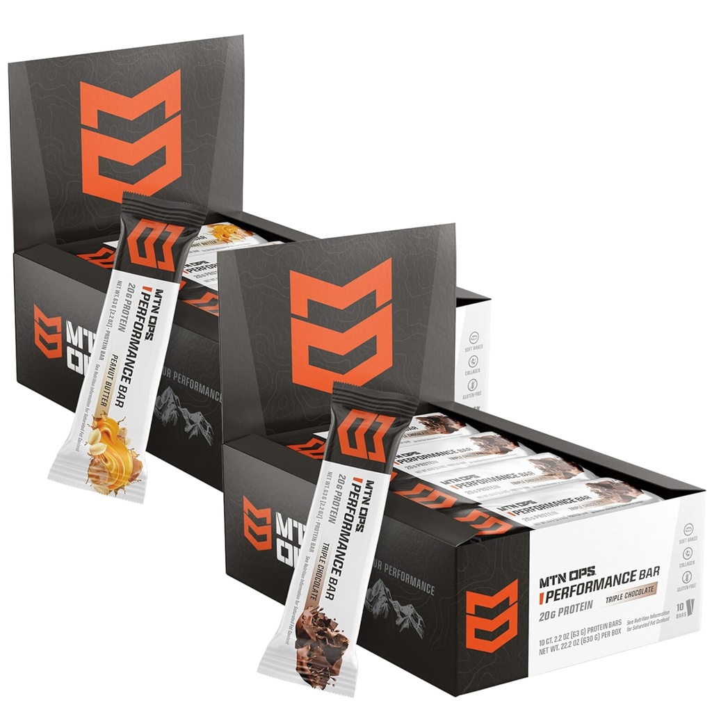 הופעות ב Bars Peanut Butter Bliss + Triple Chocolate Mudslide Bundle