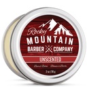 רוקי Mountain Barber Company Beard Balm - Classic Unscented - 100% טבעי - Premium Wax Band with Foodsent Rich Bees Wax, JoWorka, שמן קוקוס