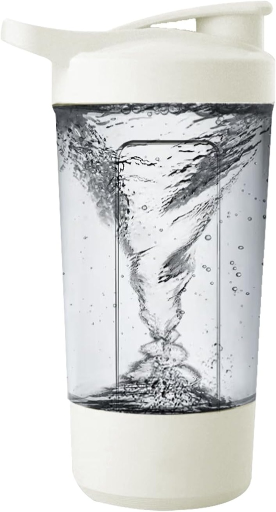 HOTSEVEN Premium Electric Shaker Bottle, Made with Tritan - BPA חינם - 14 oz Vortex Portable Mixer Cup / USB Rechargeable Shaker Cups for חלבונים