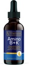 Rx ויטמינים Amino B+K - Cat ויטמין B & Potassium תוסף לחתולים - עם Amino Acids Turine & Lysine - איידס תמיכה קטני תמיכה ו- Immune תמיכה לחתולים - Liver & Bacon 4oz