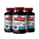 עין פורמולה Lutein & zeaxanthin - עין חזון משמר - כוח נוסף, תוסף Bilberry, ויטמין עיניים עבור חזון, בילברי לחלץ לעיניים, סוללות תמיכה חזון, Lutein עם Bilberry, 3B 180 Caps