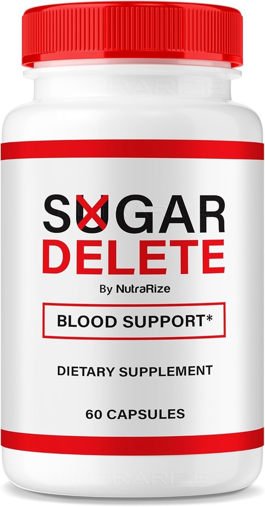 NutraRize סוכר דלקס קפסולות, פורמולה תמיכה רשמית לבריאות כוללת, גלולות סוכר כדי לשמור על רמות רגישות בריאות, Premium SugarDelete Pastillas Review (60 קפסולות)