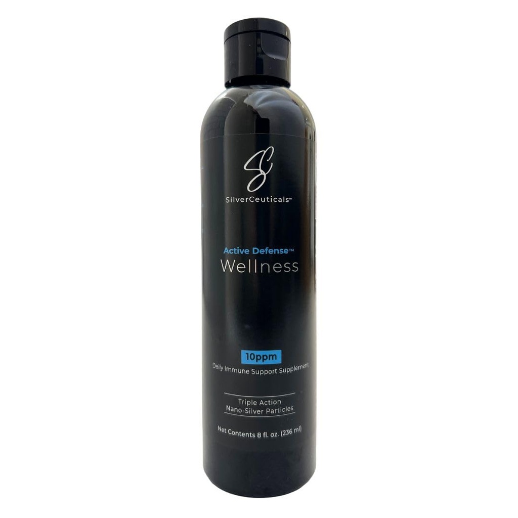 Colloidal Silver w / Nano טכנולוגיה - 10ppm 8oz - 8X יעיל יותר - תמיכה טבעית Immune - להציל את ימי מחלה - ימים 5 & Up - Outperforms גבוה יותר PPM Silvers - No Taste & Smell - 3rd Party Tested