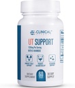 השפעות קליניות UT תמיכה - ניקוי טבעי ו-Urinary Tract Health Support - D-Mannose, Dandelion, Hibiscus and Cranberry Pills for Women - 60 D Mannose כמוסות - Made in the USA