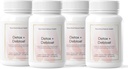 Nourished Natural Detox + Debloat - Milk Thistle & Dandelion Root תוסף לנשים - Bloating Relief & Digestion Support - 240 קפסולות