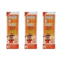 ביקורת על Escocia תוסף שמן cod Liver Oil Dietary עשיר בוויטמינים A, D, E ו- B1. Orange Flavored. 6.5 Fl.Oz / 192 mL. חבילה של 3