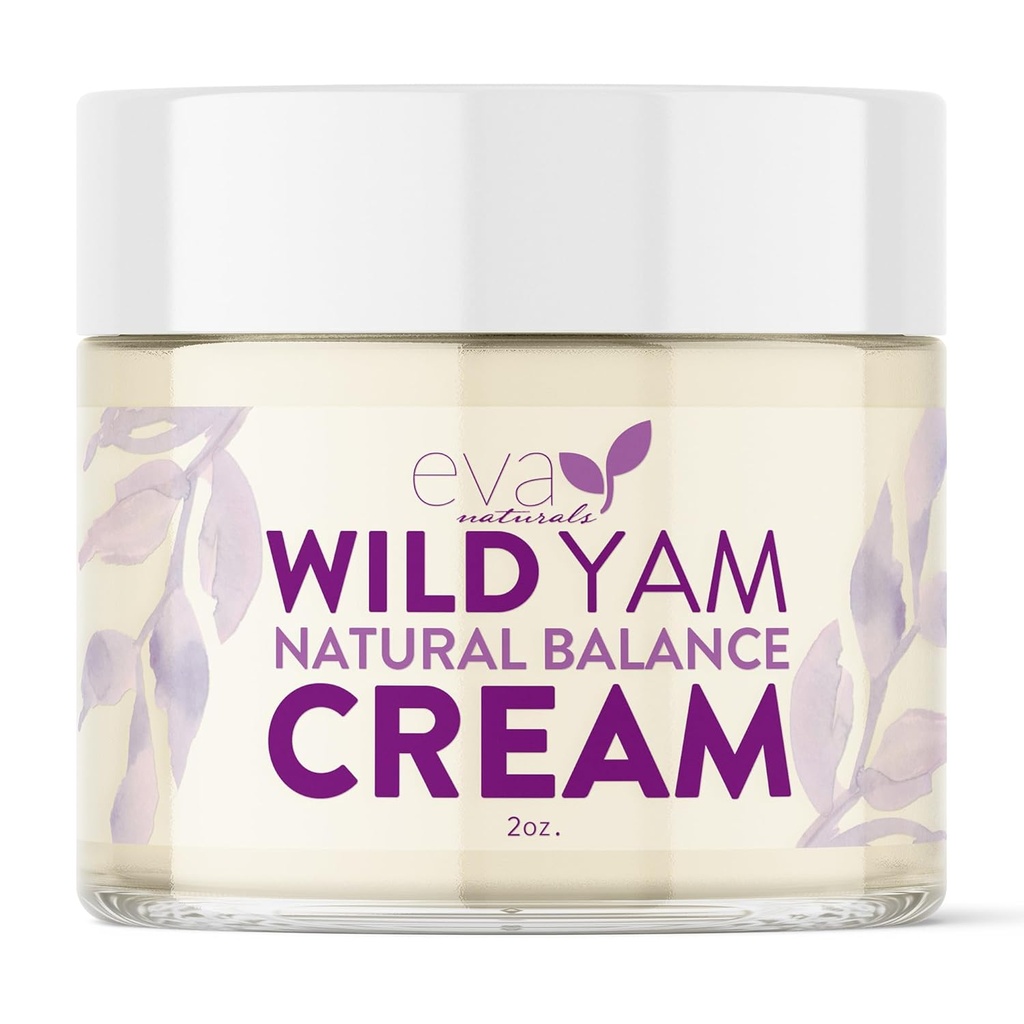 Wild Ye Cream for Harmon Balance - Wild ean Root Moisturizer with Chaste Tree Berries & Red Clover - Shea Butter Moisturizer for Hormonal Balancing - Enriched Wild Sea Root Cream for Women (2 oz)
