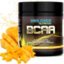 אבקת תזונה עולמית BCAA - Chain Amino Acids - Pre Intra Post Workout תוסף עבור גברים ונשים - אבקת אלקטרוליט טבעי עבור BCAA אנרגיה - מנגו קולאדה - 30 משרתים