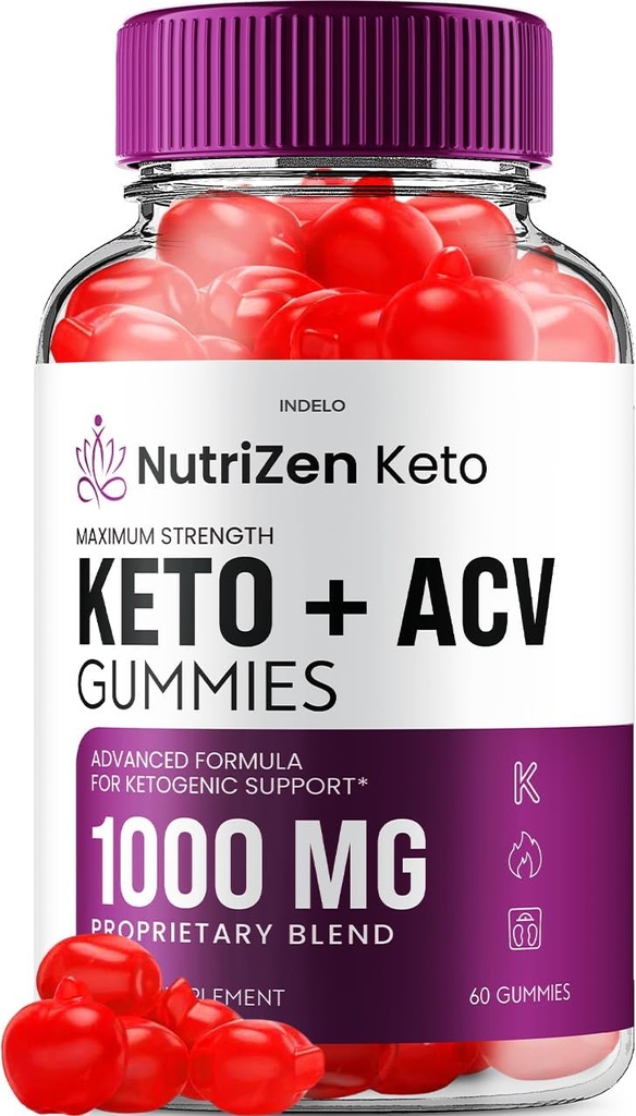 AcZen Keto ACV Gummies - חומרים מזינים מתקדמים פורמולה Zen Keto Plus ACVmie מסטיק Apple Cider Vinegar Keto Foodszen ACV Gummies Dietary Supplement ביקורות גברים נשים (60 חניכיים)