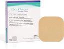 ConvaTec DuoDERM תוספת שליטה טהורה גל פורמולה 4 "x4" hydrocolloid Sterile Adhesive Dressing for Superficial Wounds, Low פריצה, מניעת מים, Square, Beige, 10ct Box